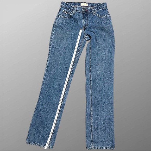 Vintage Women Twenty X Tulsa Low Rise Jeans 5/6 x 30  Slim Fit Straight Leg 20X - Picture 3 of 9